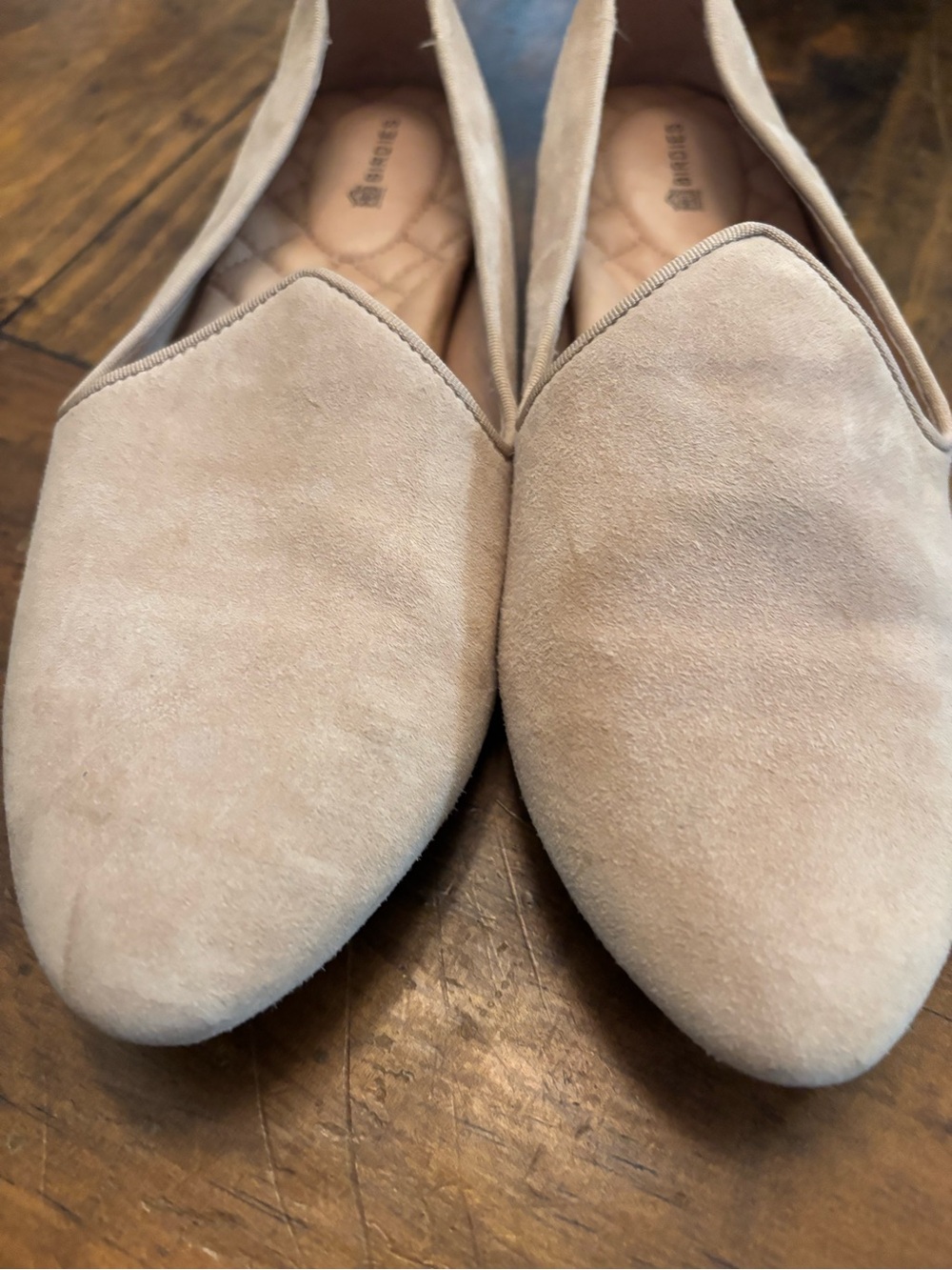Birdies Starling flats loafer in latte suede 7 - Picture 6 of 8